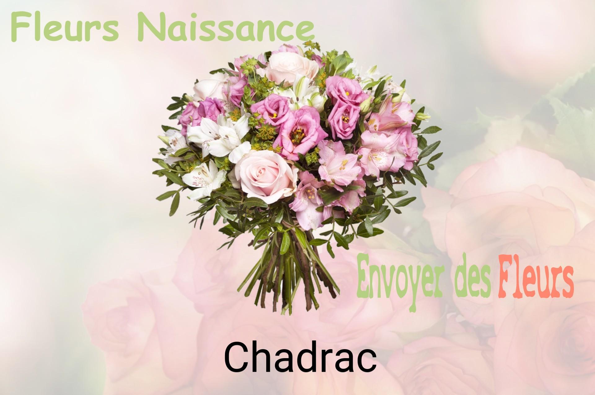 Bouquet de fleurs de naissance livré à Chadrac